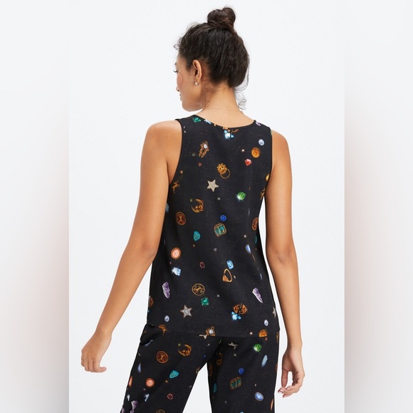 FABLETICS ecosatin crop pants and tank pijama set ✨ - Picture 6 of 12